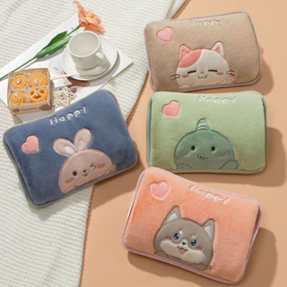 ถุงน้ำร้อนไฟฟ้า ลายหมีกระเป๋า สอดมือได้ กระเป๋าน้ำร้อน ถุงร้…