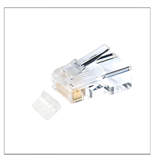 Link US-1002 หัวแลน CAT 6 RJ45 Plug Unshield (1 PACK/10 หัว) US-1002AA รุ่นใหม่ของแท้ 100%