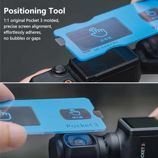 ฟิล์มกันรอยหน้าจอสำหรับ DJI OSMO Pocket 4 3 นิรภัยแก้วป้องกันหน้าจอ AR Anti-Scratch Tempered Film สำหรับ DJI Pocket 4 3