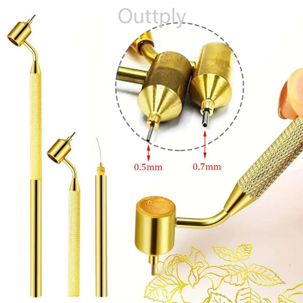 Outtply 1 PC รถซ่อมรอยขีดข่วนปากการายละเอียด Fine Line Fluid ปากกา Writer Paint Applicator ปากกาเอีย