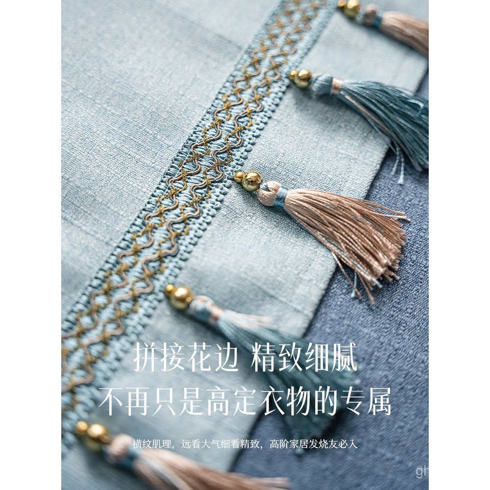 2022ห้องนอนInsสไตล์ใหม่ผ้าฝ้ายผ้าลินินรูปห้องนั่งเล่นสไตล์Shade RP4Tเย็บผ้าม่านBlackoutสูงอุณหภูมิขา