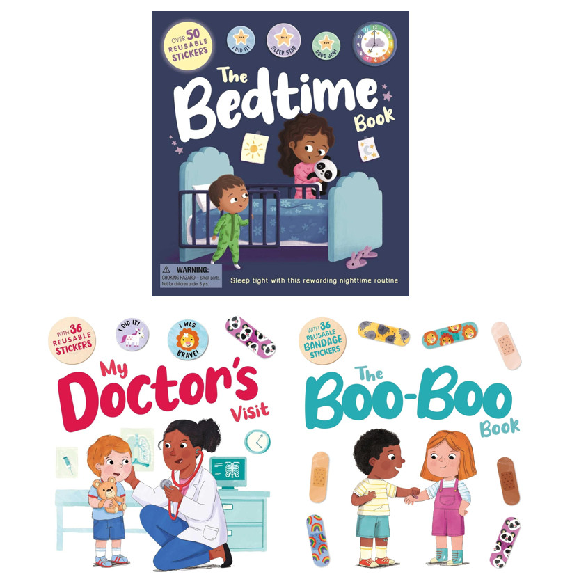 (ZELOLOVECTION) หนังสือ Boardbook Reusble Stickers / หนังสือสติ๊กเกอร์ถอดได้