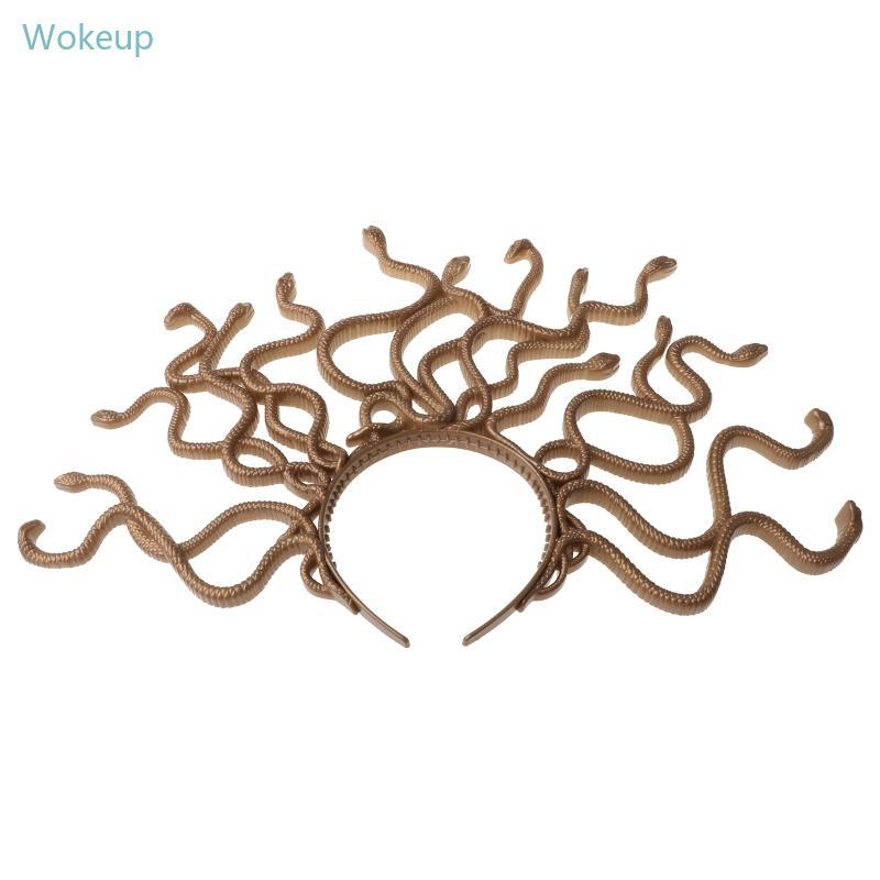 WOKE Medusa Crown Dress Up Headpiece Carnival Mardi Gras Masquerade Party Supplies