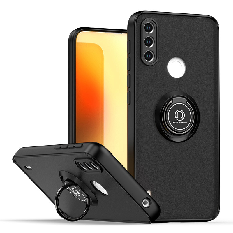 สําหรับ Motorola Moto E7 E7i Power Armor กันกระแทกแหวนขาตั้งป้องกันปกหลัง