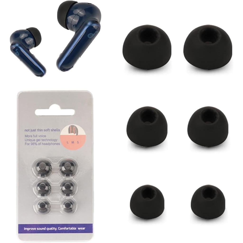 เปลี่ยนหูฟังสําหรับ Soundcore P40i โดย Anker,NOUKAJU หูฟังซิลิโคน,S/M/L 3 ขนาด, Earbuds Tips สําหรับ