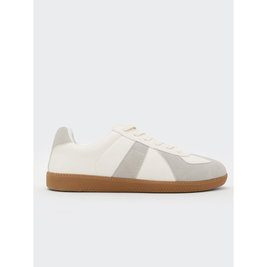 [Pomelo] รองเท้าผ้าใบหนังกลับ / Suede Sneakers