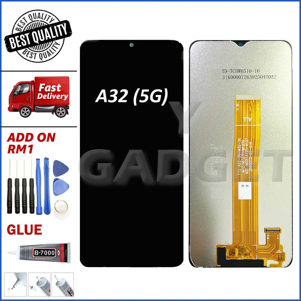 หน้าจอ LCD หน้าจอสัมผัสพร้อม SAM A32 5G / A326B