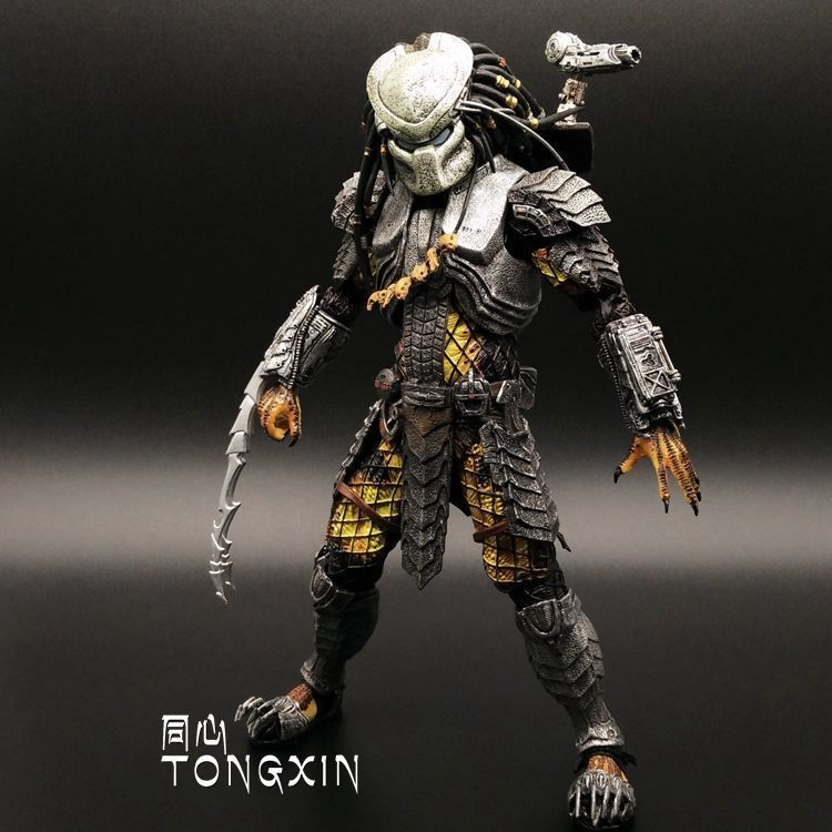 【พร้อมส่ง】NECA feral predator figure avp neca hiya predator wolf แท้ แท้ badlands prey the figure 1/