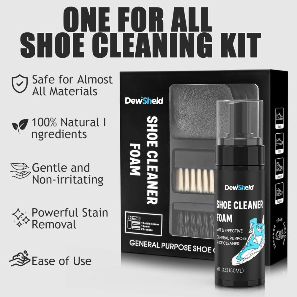 ชุดทําความสะอาดรองเท้าพร้อมขวด Beech Brush Suede รองเท้าผ้าใบทําความสะอาด