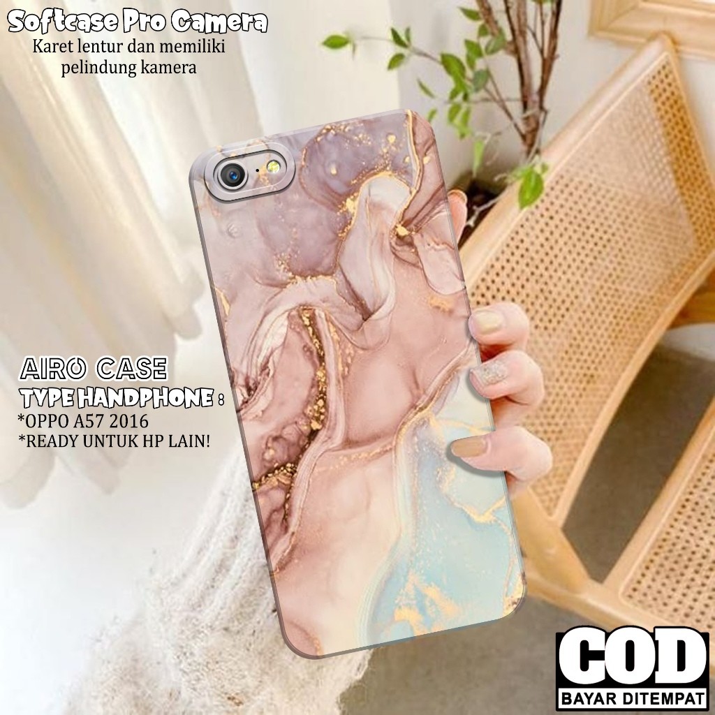 Oppo A57 2016 Softcase Oppo A57 2016 - AIRO CASE - Oppo A57 2016 Phone Case - Phone Silicon - Phone 