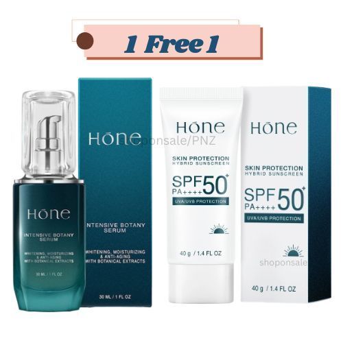 1 แถม 1 (ของแท้)เซรั่มโฮน Hone Serum/ กันแดดโฮน (2ขวด)