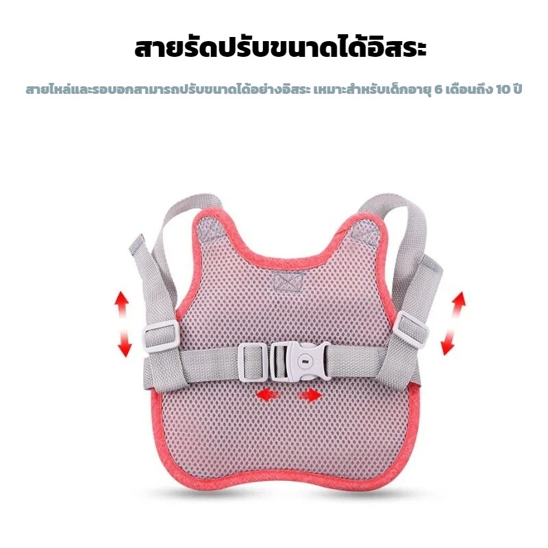 สายรัดความปลอดภัยสำหรับเด็ก กระเป๋าเป้พกพาได้ รูปที่ 3