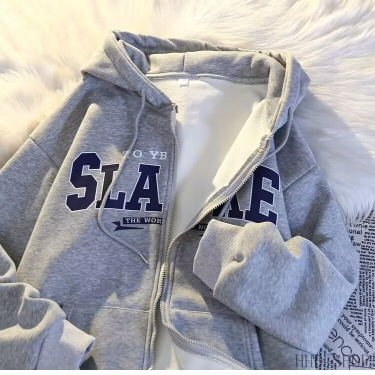 อเมริกันจดหมายเสื้อสเวตเตอร์ถักเสื้อผู้ชายสไตล์/ฤดูใบไม้ร่วงฤดูหนาวขนแกะซับหนา ขนาดใหญ่เกินไป แจ็คเก็ตซิปคลุมด้วยผ้า/ถนนสวมใส่วัยรุ่นหลวมทุกกา - รูปที่ 7