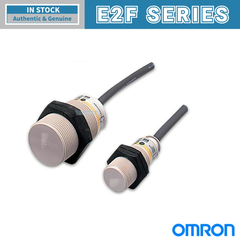 ใหม่แท้ Original OMRON Resin-case Proximity Sensor E2F-X10E1 X1R5F1 X1R5E1 X2Y1 X5E1 X10F1