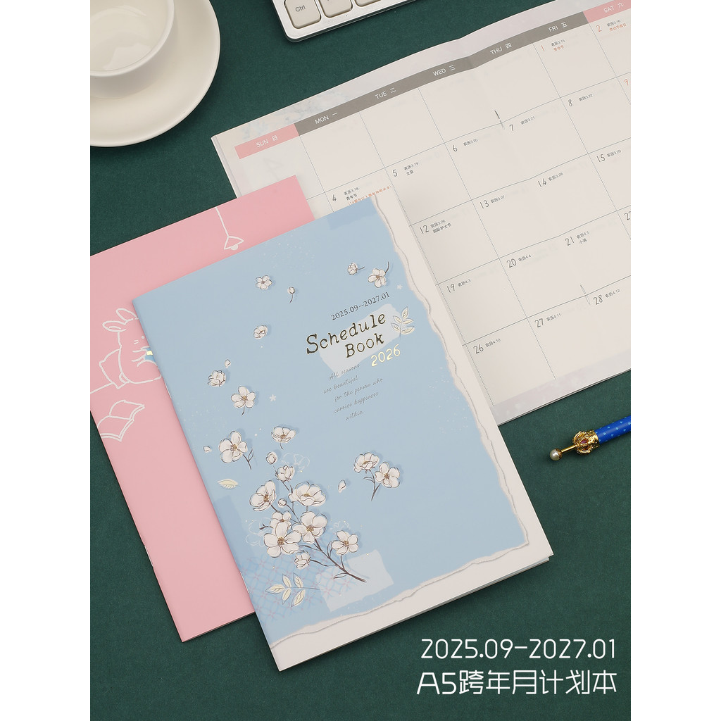 planner planner 2026 ไต้หวันสี่ฤดูกาล2025วินาทีครึ่งถึง2026วันส่งท้ายปีเก่าไดอารี่รายเดือนก5ญี่ปุ่นส