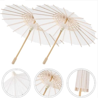 MAS 20/40/60/84CM Paper umbrella ร่มกระดาษ สไตล์จีนวินเทจ DIY สําหรับตกแต่งงานแต่งงาน ถ่ายรูป เต้นรํา