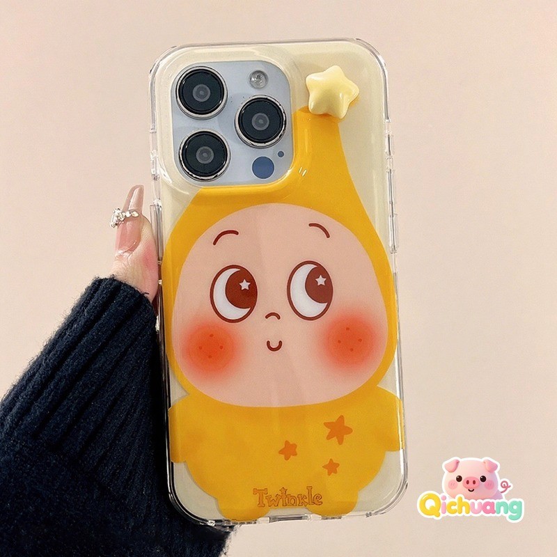 3Dดาวเคสโทรศัพท์สําหรับXiaomi 17 Pro Max 15T 15 14T 14 13T 13 12X 12S Mi 11 11X 11i Pro Ultra Liteปกหลังน่ารักอ้วนหน้าVibrant Twinkle Starปลอกเด็กกรณีปก - รูปที่ 3