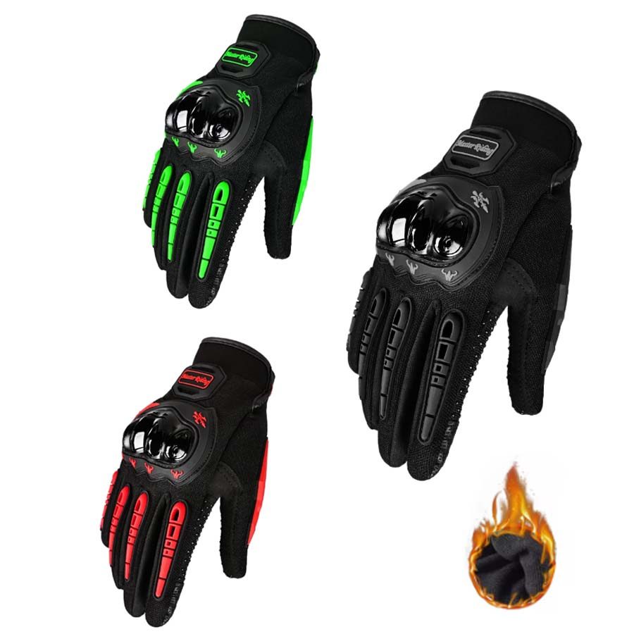 Winter Thermal Outdoor Cycling Gloves Gym Fitness Sports Running Ski Warm Touch Screen Gloves Motorc