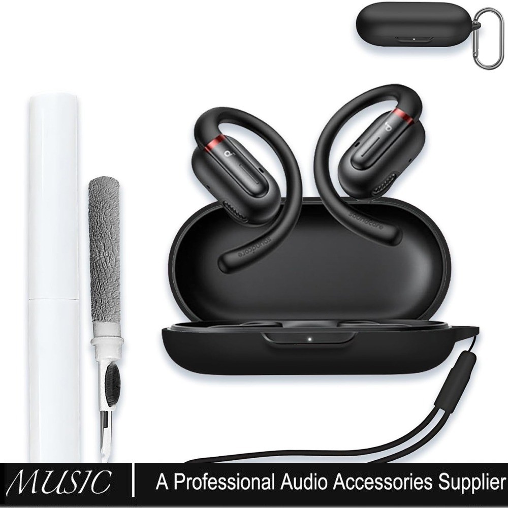 สําหรับ Anker Soundcore V30i กรณี,ซิลิโคนอ่อนนุ่มป้องกันแบบพกพา Scratch Shock สําหรับ Anker Soundcor