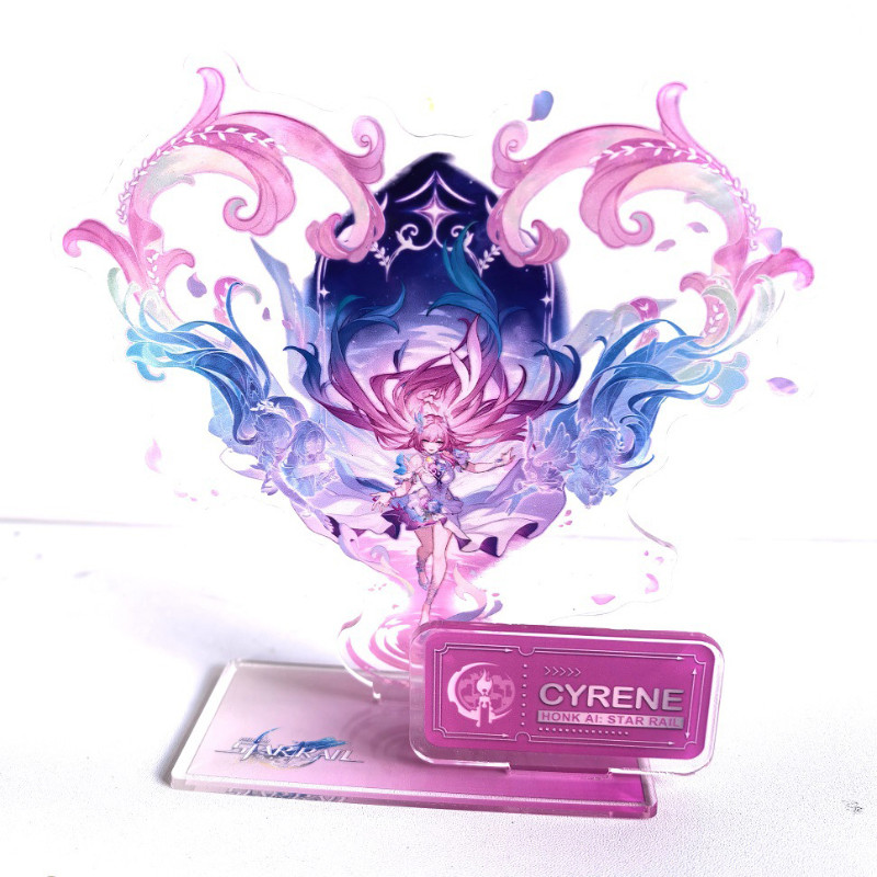 Game Star Rail Cyrene stand 2 in 1 ที่วางชื่อตัวละคร Painon kafka jingyuan ราคา ถูกที่สุด ดีลบีเคเค แกลเลอรีภาพที่ 2