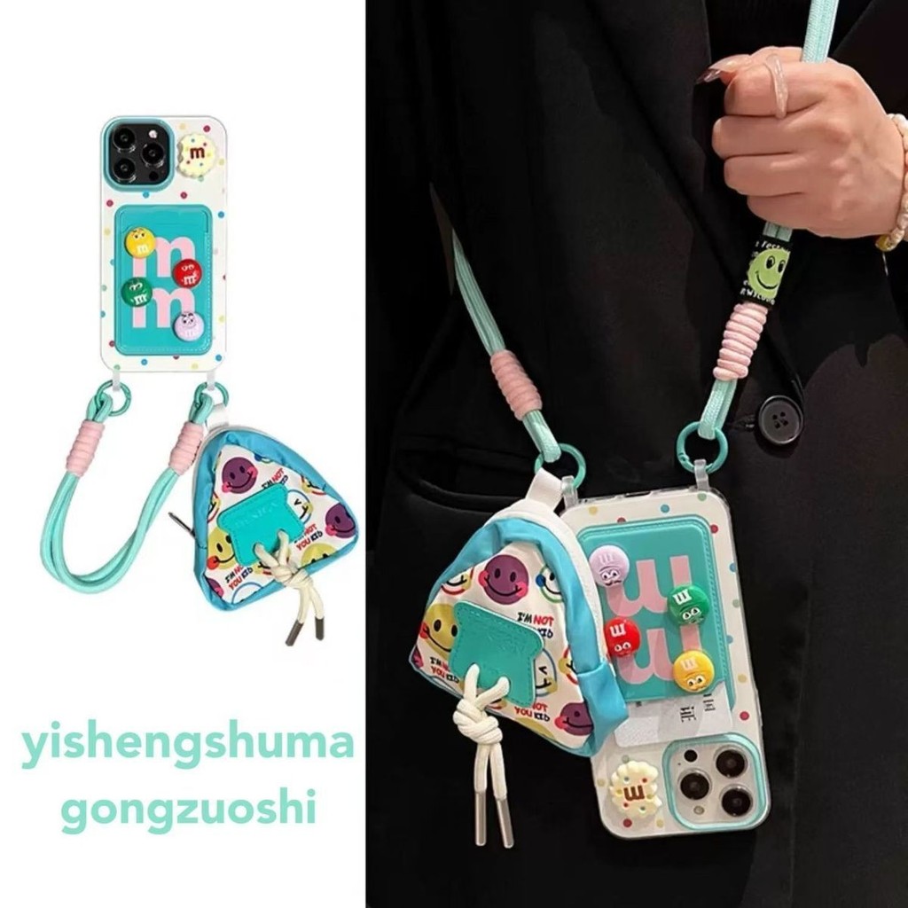 Crossbody Mini School Bag 15Pro เคสโทรศัพท์ civi5Pro Redmi K80 หญิง note14 ผู้ถือบัตร 7011.28