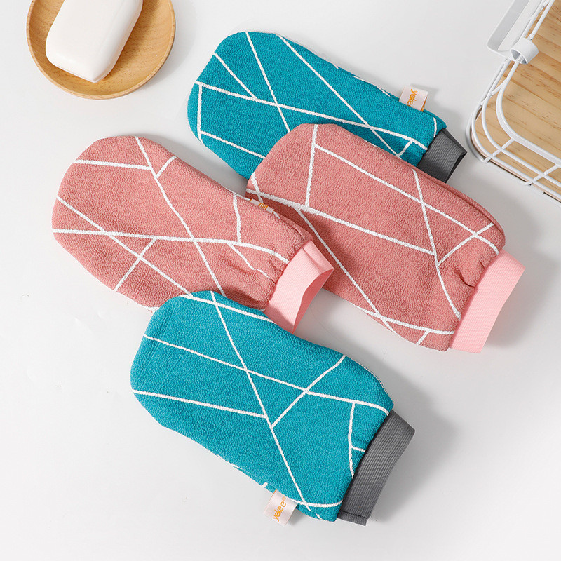 อี้เจี๋ย ผ้าขนหนูอาบน้ําอาบน้ําผ้าขนหนูอาบน้ําส่วนบุคคลผู้ชายผู้หญิงถุงมืออาบน้ํา9063/9084 RGD5