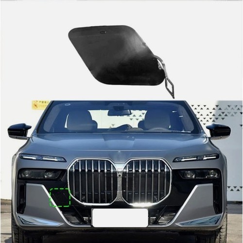 For BMW 7-Series G70 M 2023-25 Front Bumper Tow Hook Cover Trailer Eye Cap