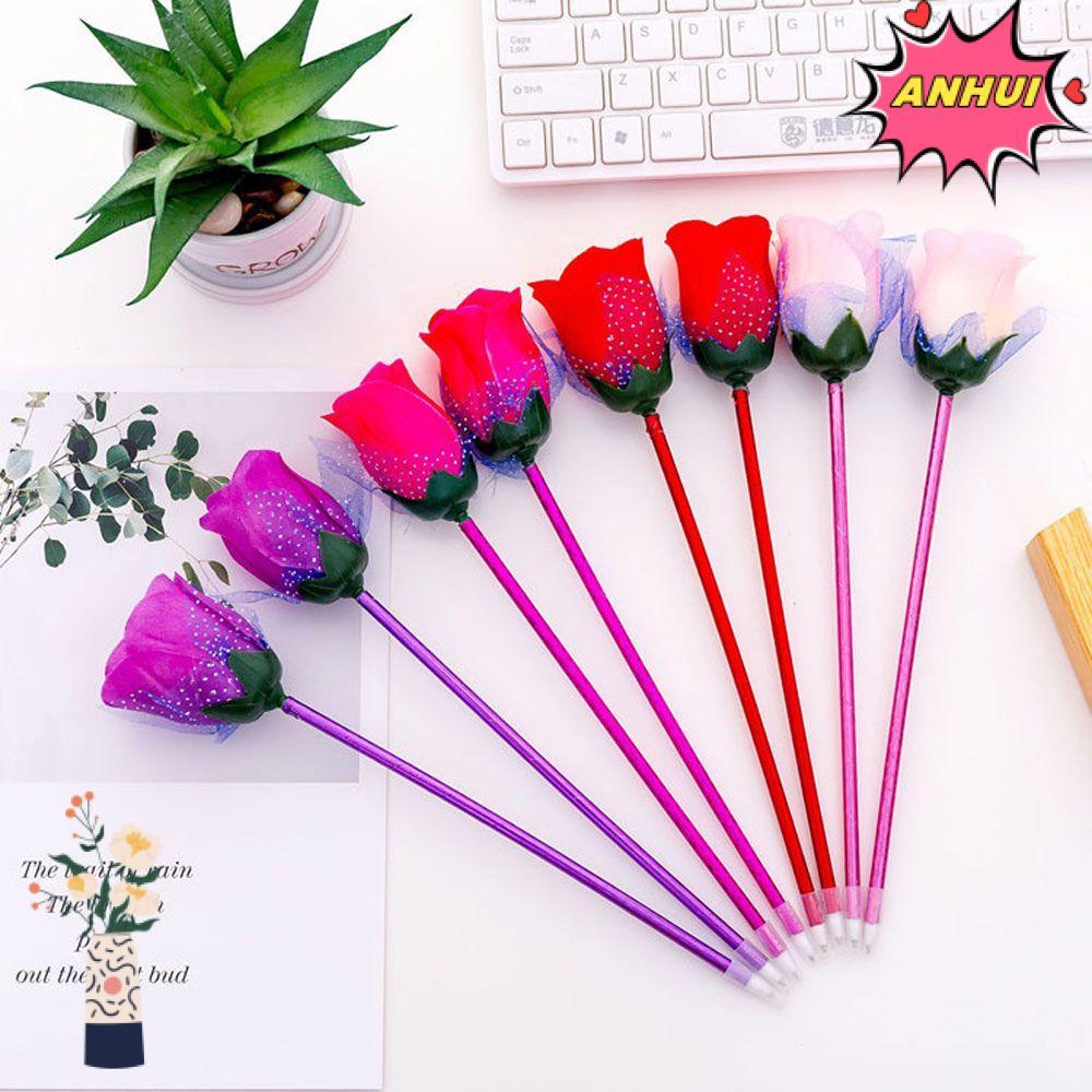 ANHUI ปากกาลูกลื่นนักเรียนอุปกรณ์สํานักงานเครื่องเขียนสร้างสรรค์