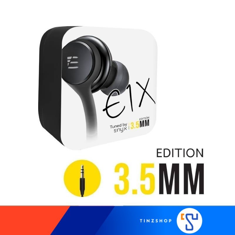 [Tinzshop] หูฟัง Enyx รุ่น E1X หูฟัง inear มีไมค์ในตัว หัวแจ็คแบบ 3.5MM