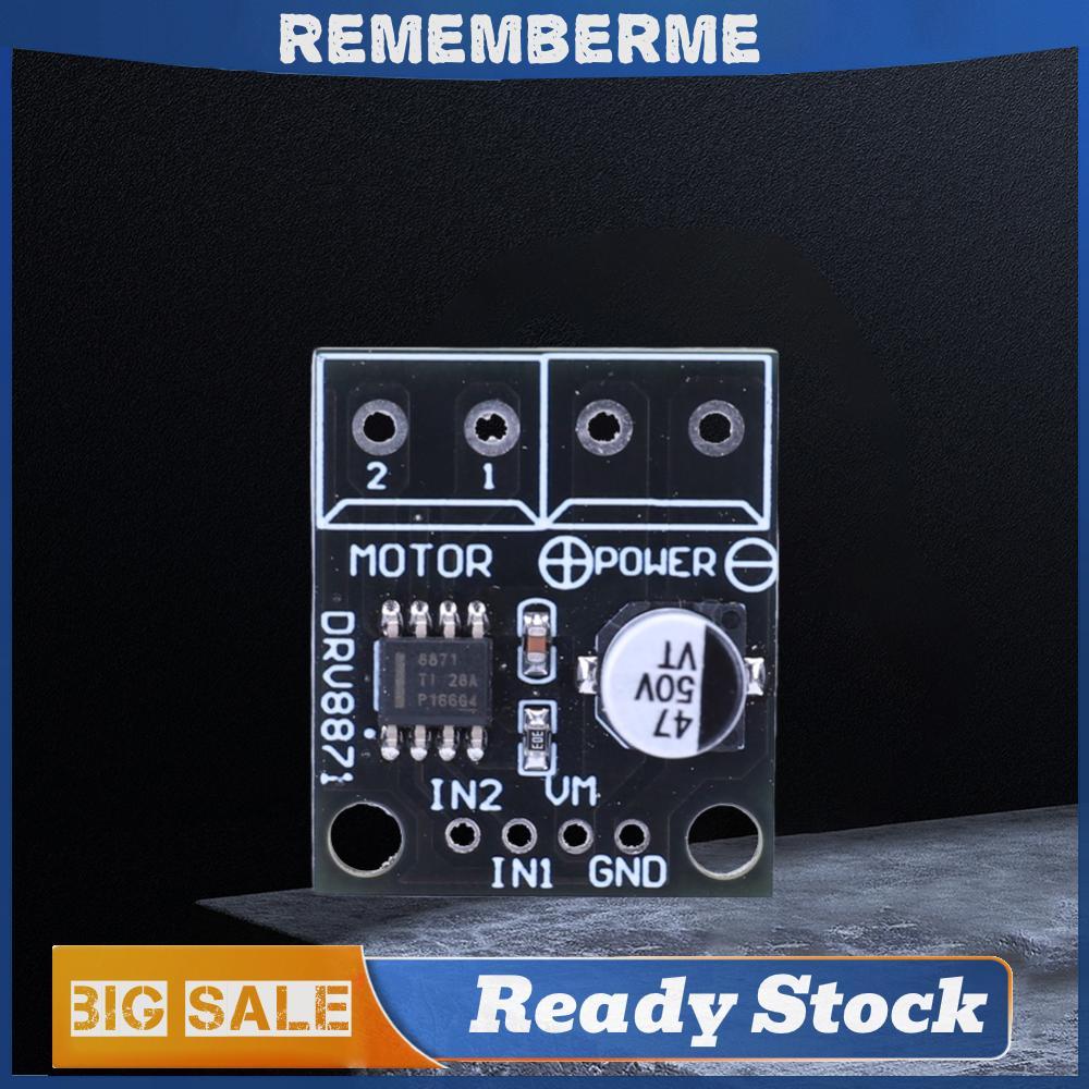 DRV8871 H-Bridge DC มอเตอร์ไดร์เวอร์ PWM โมดูล 6.5V- 45V 3.6A ความรู้สึกปัจจุบันสําหรับ Arduino