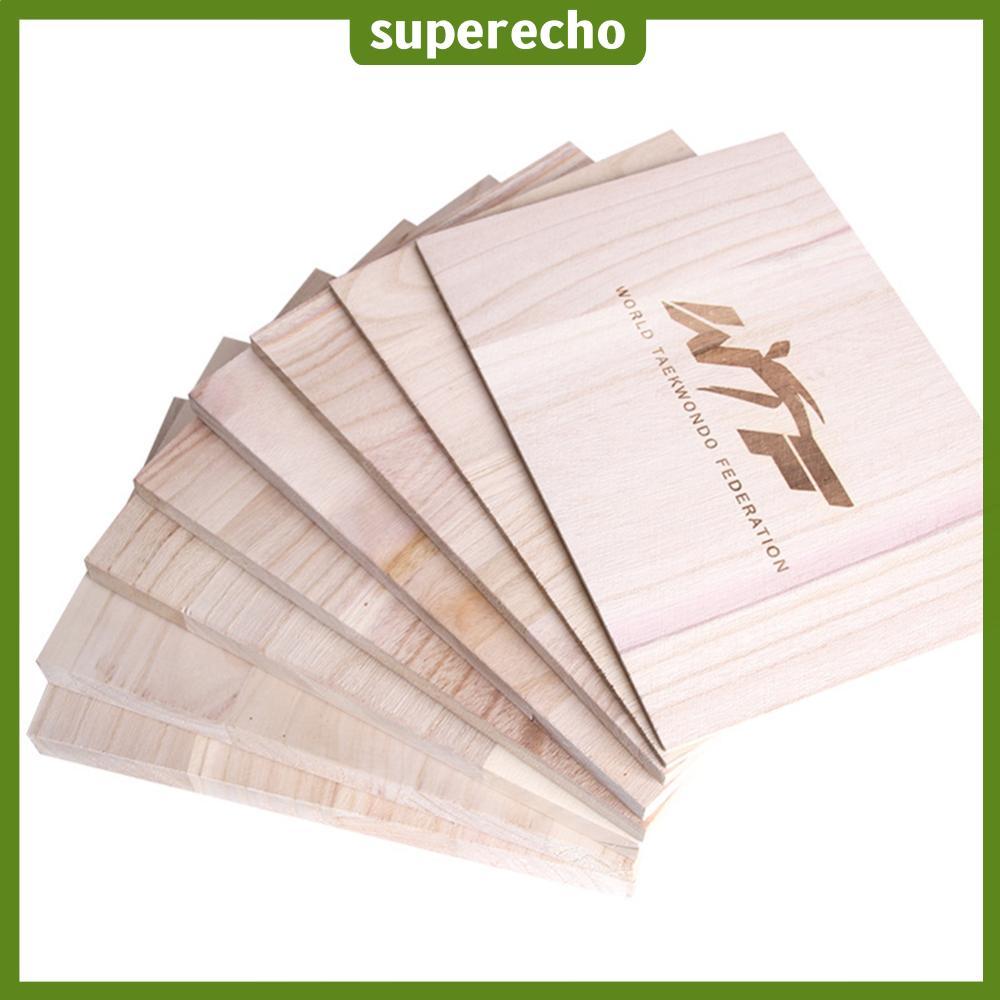 ⚡24ชม.⚡10 ชิ้น Taekwondo Performing Kick Board Taekwondo การฝึกอบรมอุปกรณ์เสริม Breakable คาราเต้ Pr