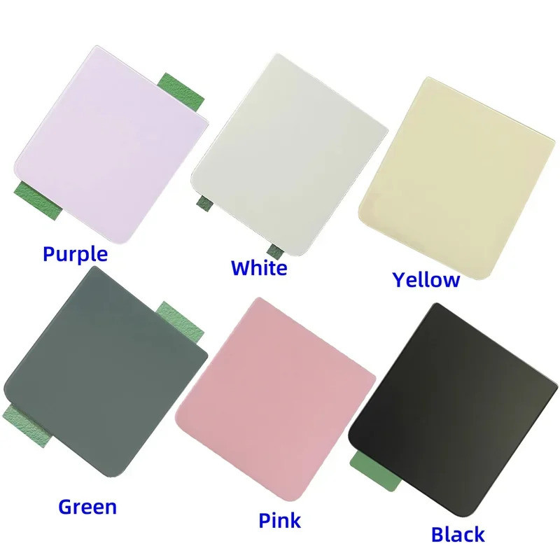 ฝาหลังสําหรับ Samsung Galaxy Z Flip 3 Flip3 F7110 F711U F711B F711N เปลี่ยนแก้วด้านหลัง