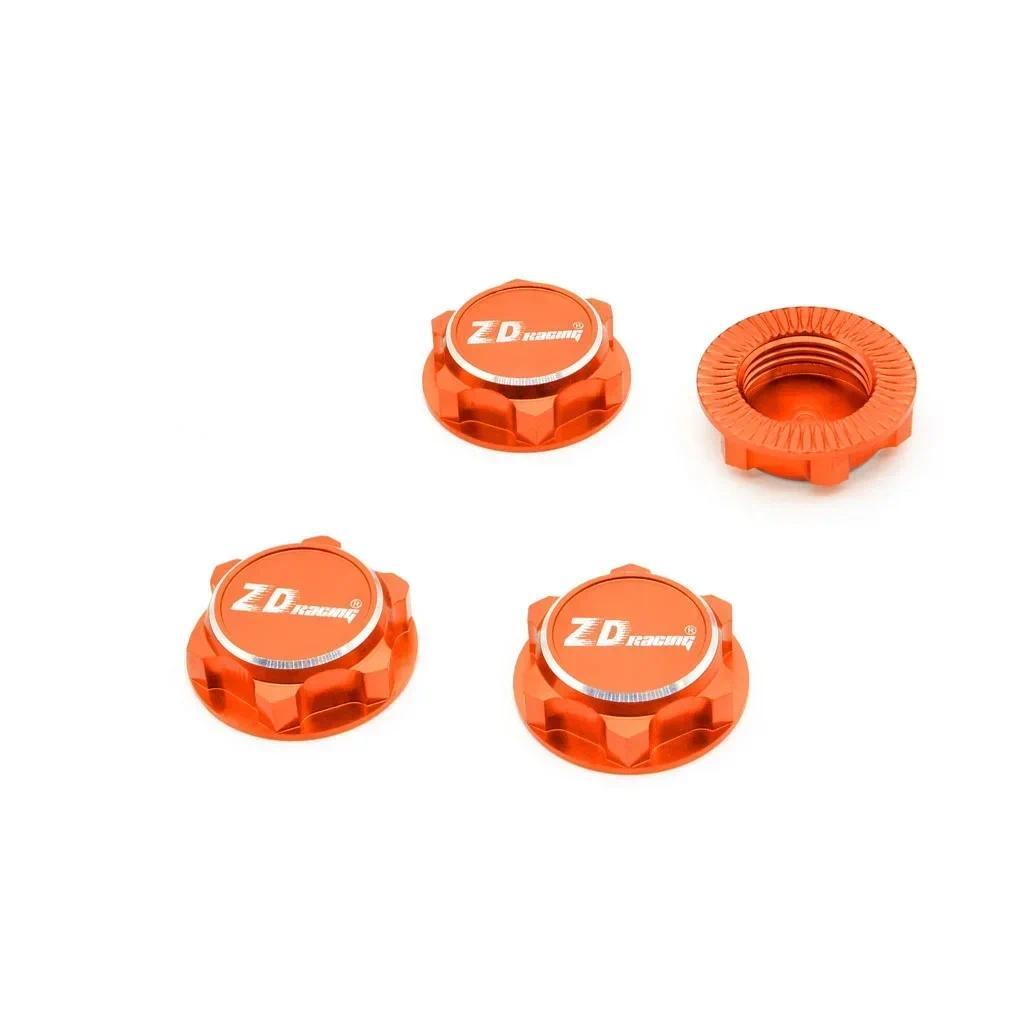ZD Racing EX07 อลูมิเนียม 17 มม.Hex ล้อถั่วกันฝุ่น Anti-Skid สําหรับ 1/8 1/7 ภาษี X-Maxx Summit E-Re