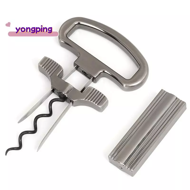 สองง่าม Corkscrew Cork Puller ที่เปิดไวน์ Extractor สําหรับเก่าเปราะบาง Vintage ที่เปิดขวด- Sommelier เครื่องมือสําหรับไวน์ Corks