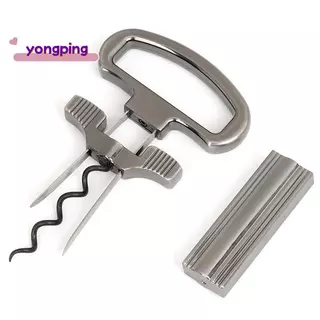 สองง่าม Corkscrew Cork Puller ที่เปิดไวน์ Extractor สําหรับเก่าเปราะบาง Vintage ที่เปิดขวด- Sommelier เครื่องมือสําหรับไวน์ Corks