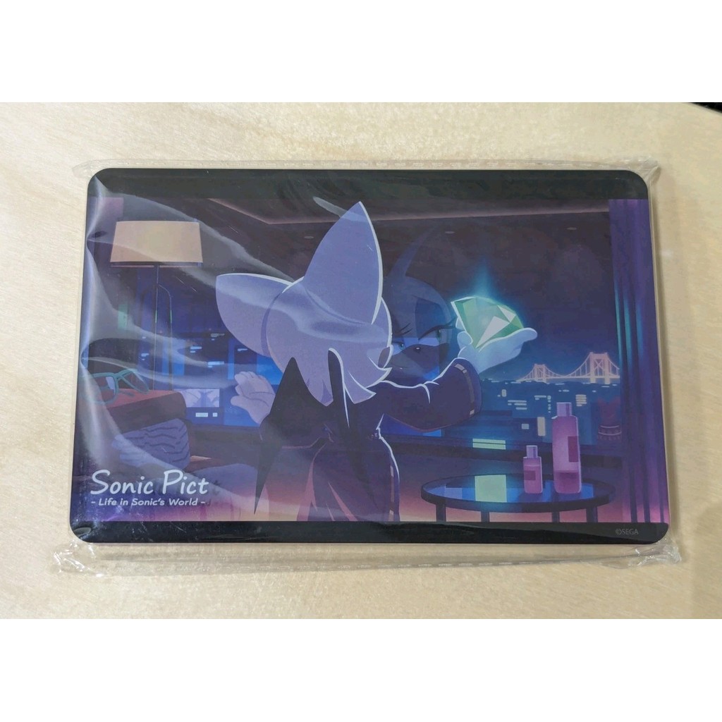 Rouge the Bat Sonic the Hedgehog อะคริลิค Pict Block รูปอย่างเป็นทางการ