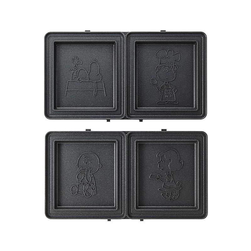 BRUNO PEANUTS Double Grill Sandwich Maker Hot Sandwich Plate