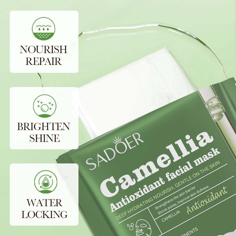 SADOER Plant Flower Fruit Mask มาส์กหน้า Hydrating Whitening Mask