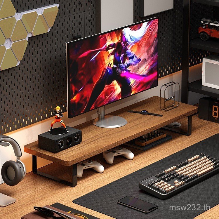 ทํางานสก์ท็อปสํานักงานสนับสนุนแร็คตรวจสอบหน้าจอแร็คเล่นเกมคอมพิวเตอร์ฐานแร็คโน๊ตบุ๊คยืน FFX5