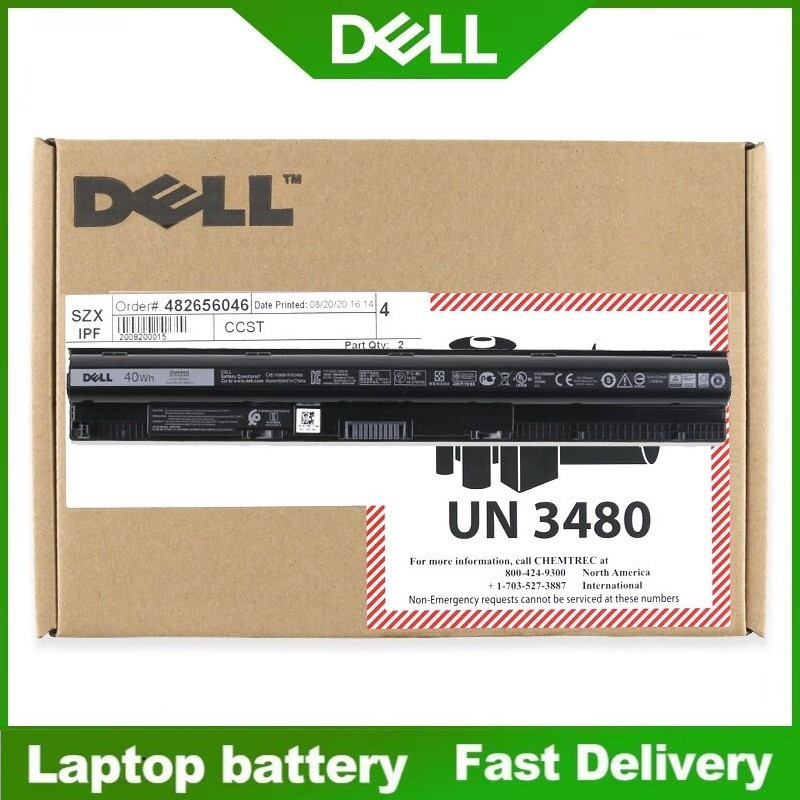 ☸M5Y1K [14.8V 40Wh / 2700mAh] DELL 5455 5558 3000 3560 3570 3560 15 3000 5759 แบตเตอรี่แล็ปท็อป GXVJ