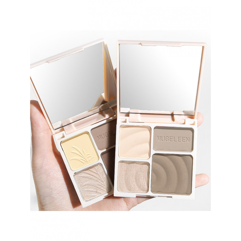 contour คอนทัวร์ < Contouring Palette A1pq808-จานสี่สี High Gloss Contouring Palette เริ่มต้น Matte 