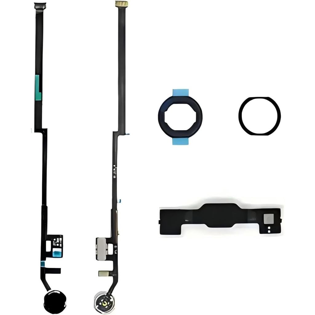 ปุ่ม Home สําหรับ iPad 7th/8th/9th Generation (10.2 นิ้ว, 2019/2020/2021) A2197 A2270 A2602 Incl Flex Cable Connector