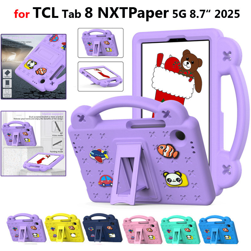 สําหรับ TCL Tab 8 NXTpaper 5G 8.7 2025 สําหรับ TCL Tab 8 Gen 2 8.7 นิ้ว 2024 วัสดุโฟม EVA แท็บเล็ตเด
