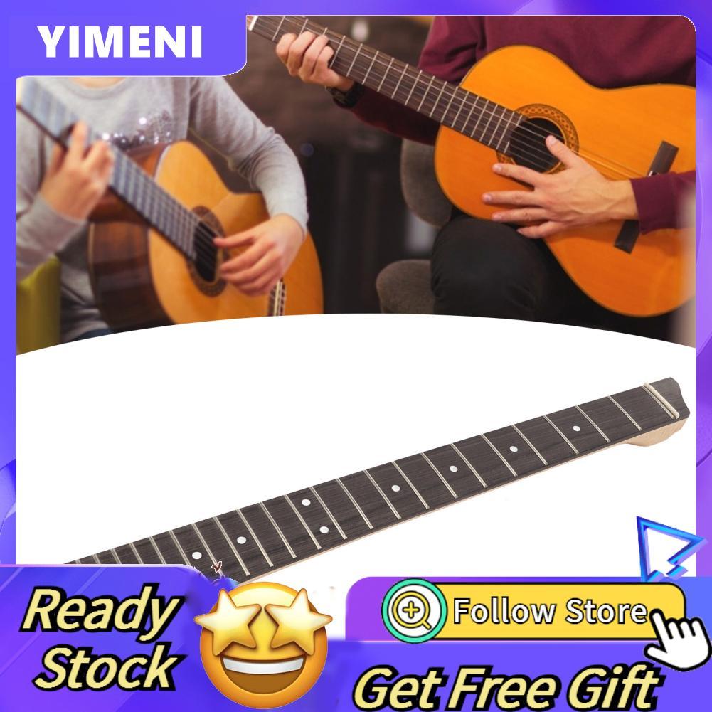 Yimeni-th คอกีตาร์ Headless Electric Matte 25 Fret Stem Rosewood Fingerboard Maple