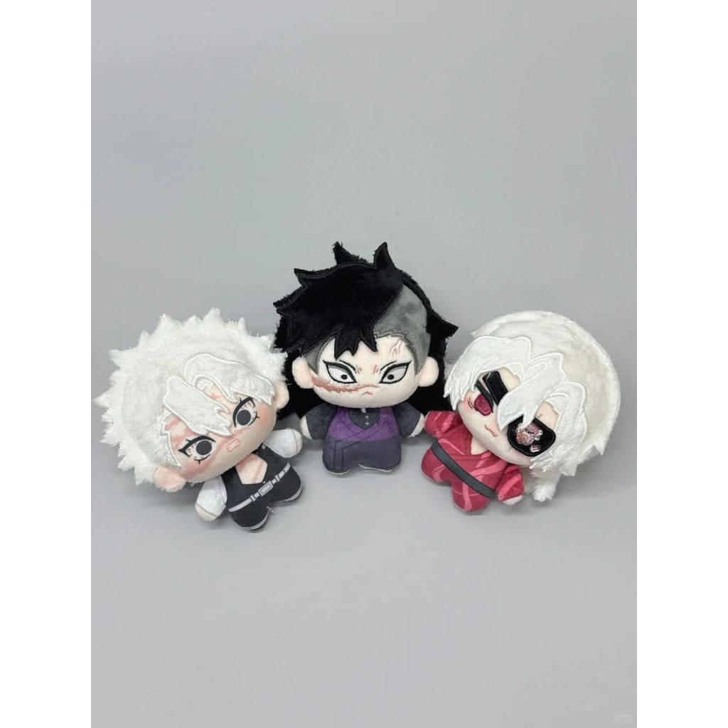 ตุ๊กตาผ้าฝ้าย Demon Slayer 10 ซม. - Sanemi Genya Shinazugawa Tengen Uzui ผมหลวม - อะนิเมะของเล่นตุ๊ก