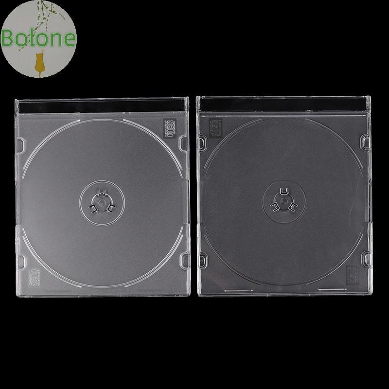 Bolone CD Storage Case ขาตั้งโปร่งใสผู้ถืออะคริลิคสําหรับ CDs DVD Storage Holder โปร่งใส VN