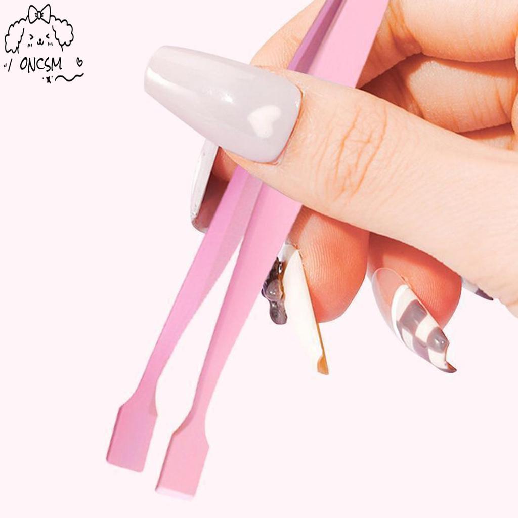 แหนบคิ้วสําหรับขนตาความแม่นยําสูงหัวแบนเครื่องมือต่อขนตาแบบพกพาสําหรับผู้เริ่มต้น - รูปที่ 7