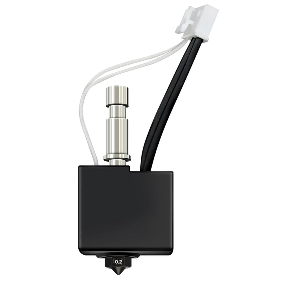 3D เครื่องพิมพ์ 0.2 มม.เหล็กแข็ง hotend ชุด 200K thermistor Kobra S1 Extruder พิมพ์ชุดเครื่องทําความ