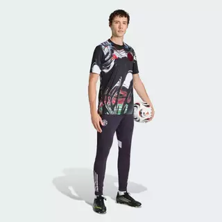adidas ฟุตบอล เสื้อวอร์มก่อนแข่ง Manchester United 25/26 ผู้ชาย สีดำ KA6419