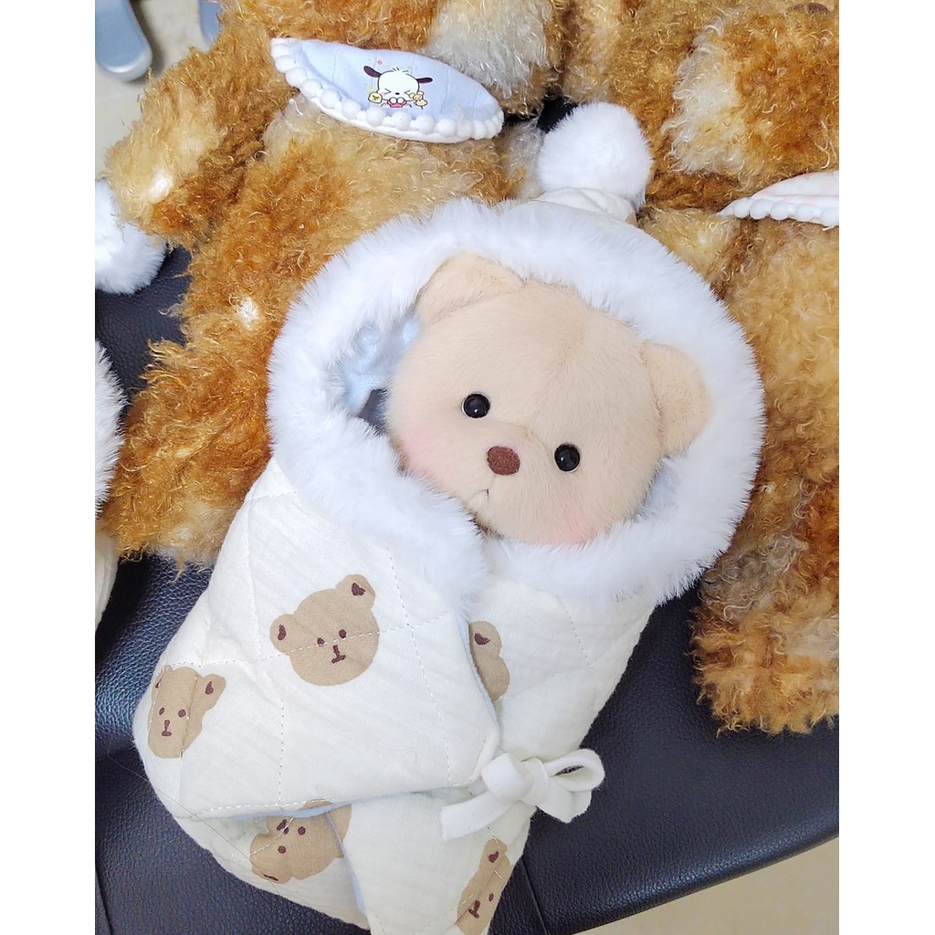 เหมาะสําหรับผ้านวมทํามือของ Lena Bear~ถุงนอน เสื้อผ้าหมี Lena (ไม่มีหมี, ไม่มีหมี)